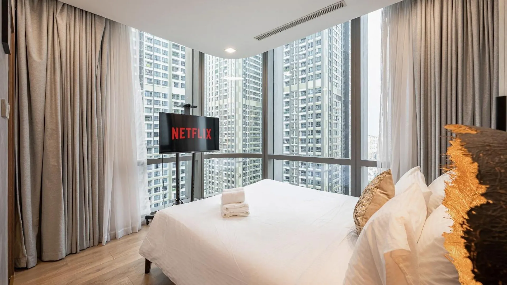 **** מלון הו צ'י מין סיטי Landmark 81 Skyline Apartment וייטנאם